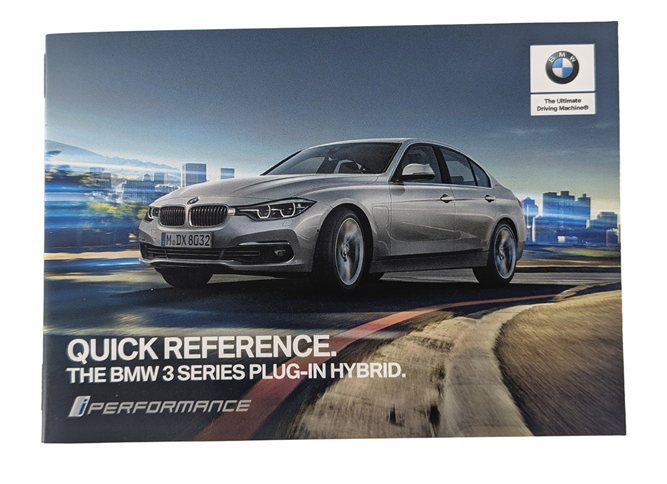 Thumbnail 6: 2018 BMW 330E (F30) 2.0L OWNER'S MANUAL BOOKLET HANDBOOK w/ CASE SET