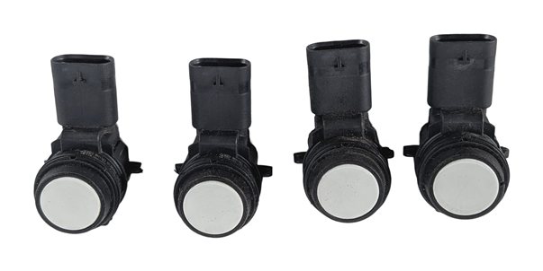 2018 BMW 330E (F30) REAR PARK ASSIST PDC DISTANCE CONTROL SENSOR SET/4 (White)