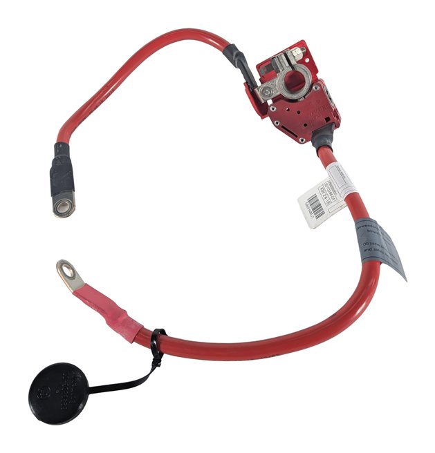 Thumbnail 2: 2018 BMW 330E (F30) 2.0L POSITIVE BATTERY CABLE LEAD w/ SAFETY TERMINAL
