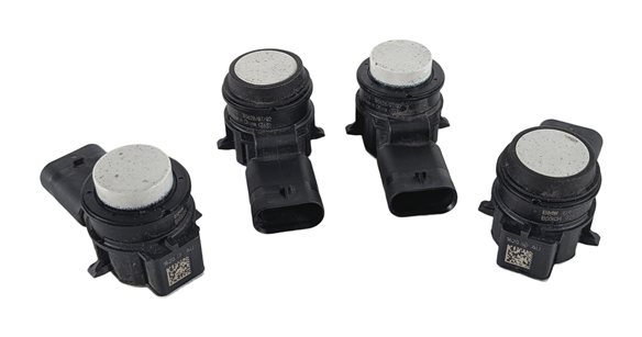 Thumbnail 2: 2018 BMW 330E (F30) FRONT PARK ASSIST PDC DISTANCE CONTROL SENSOR SET/4 (White)