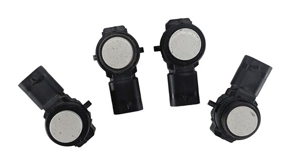 Thumbnail 3: 2018 BMW 330E (F30) FRONT PARK ASSIST PDC DISTANCE CONTROL SENSOR SET/4 (White)