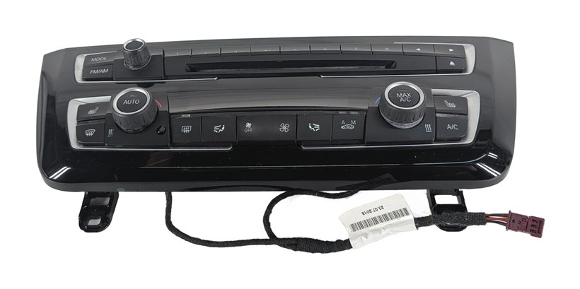 Thumbnail 2: 14-21 BMW 2 3 4 SERIES (F22 F30 F32) FRONT A/C HEATER CLIMATE CONTROL PANEL
