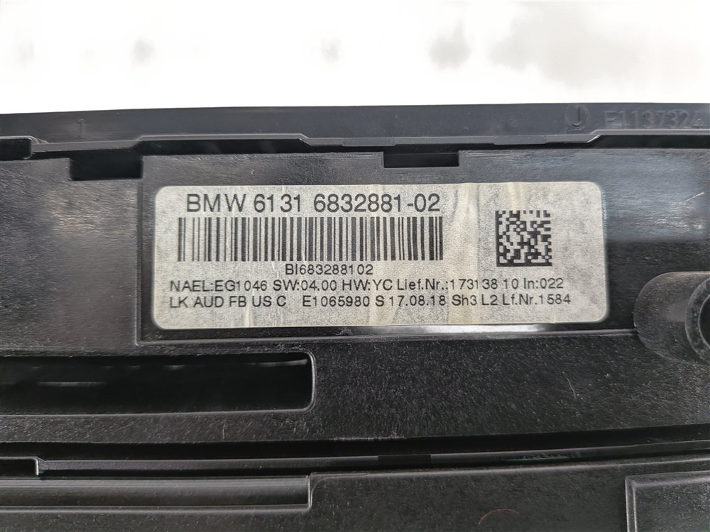 Thumbnail 8: 14-21 BMW 2 3 4 SERIES (F22 F30 F32) FRONT A/C HEATER CLIMATE CONTROL PANEL