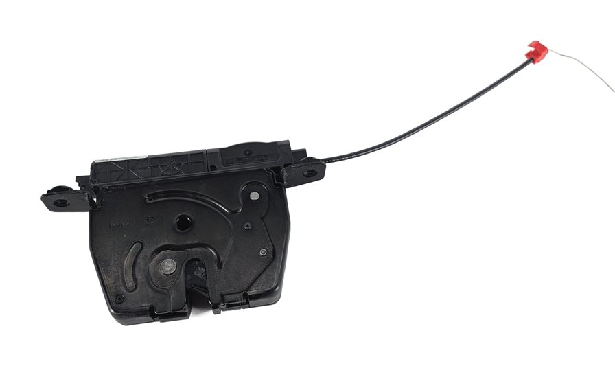 2018 BMW 330E (F30) TRUNK LID LOCK LATCH ACTUATOR w/ EMERGENCY RELEASE CABLE