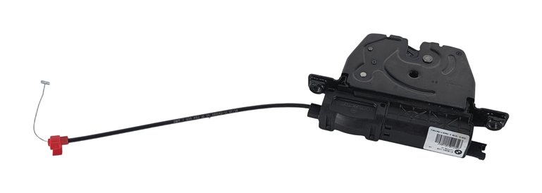 Thumbnail 3: 2018 BMW 330E (F30) TRUNK LID LOCK LATCH ACTUATOR w/ EMERGENCY RELEASE CABLE