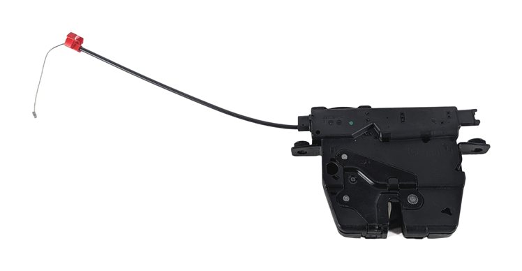 Thumbnail 4: 2018 BMW 330E (F30) TRUNK LID LOCK LATCH ACTUATOR w/ EMERGENCY RELEASE CABLE