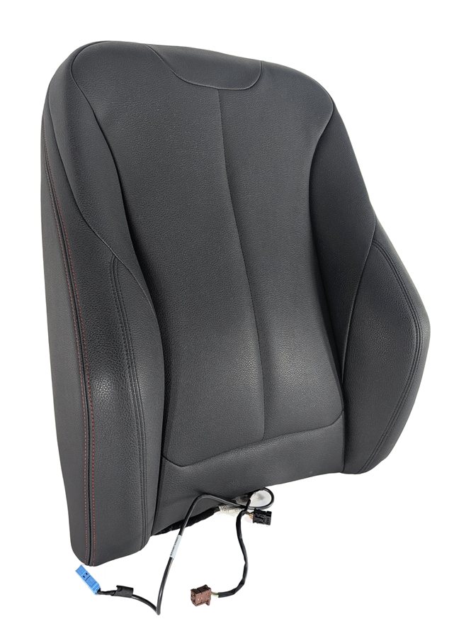 Thumbnail 3: 2018 BMW 330E (F30) FRONT RIGHT PASSENGER SEAT BACK CUSHION SPORT HEATED (Black)