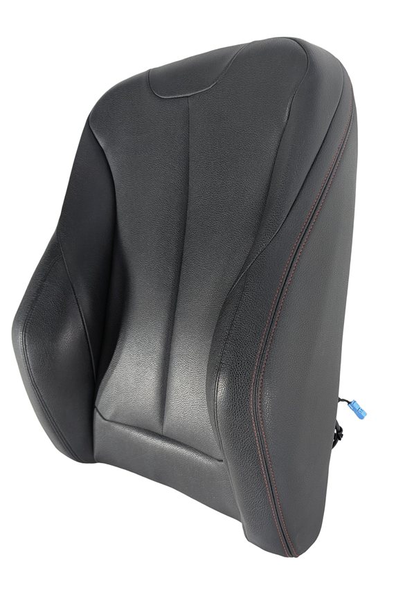 Thumbnail 3: 2018 BMW 330E (F30) FRONT LEFT DRIVER SEAT BACK CUSHION SPORT HEATED (Black)