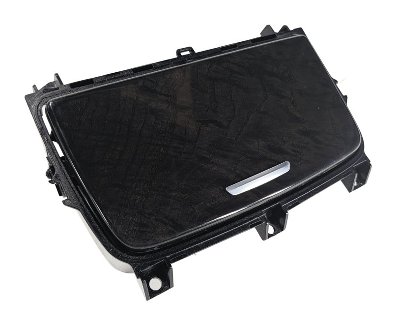 2014 BMW 750LI (F01) FRONT CENTER CONSOLE CUP HOLDER WOOD TRIM (Ash)