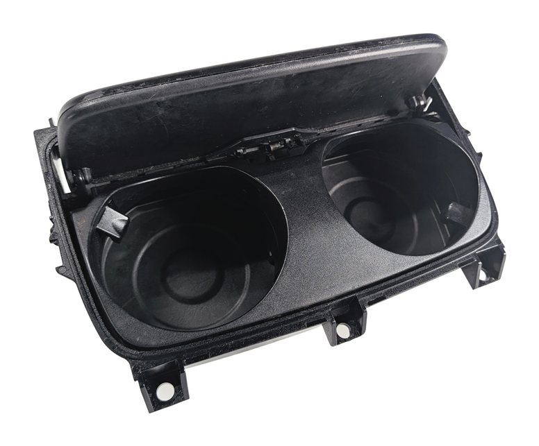 Thumbnail 7: 2014 BMW 750LI (F01) FRONT CENTER CONSOLE CUP HOLDER WOOD TRIM (Ash)