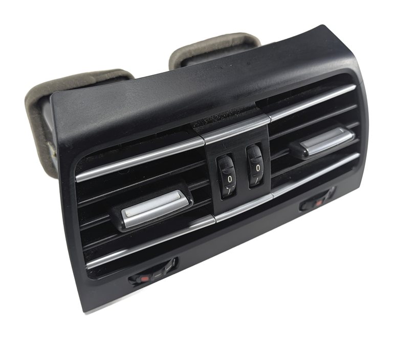 2014 BMW 750LI (F01) REAR CENTER CONSOLE HEAT AIR AC VENT (Black)