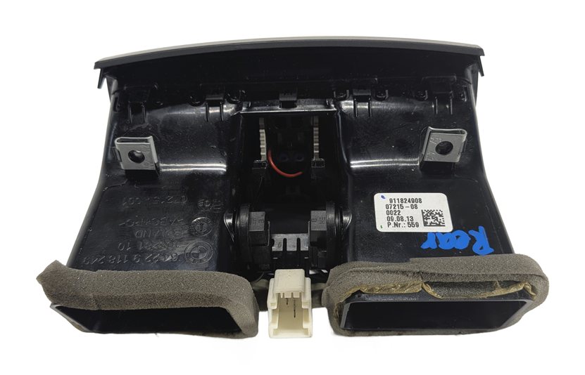 Thumbnail 5: 2014 BMW 750LI (F01) REAR CENTER CONSOLE HEAT AIR AC VENT (Black)