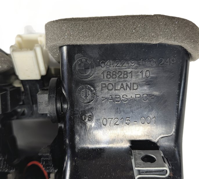 Thumbnail 8: 2014 BMW 750LI (F01) REAR CENTER CONSOLE HEAT AIR AC VENT (Black)