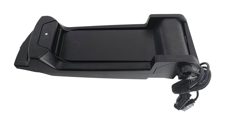 Thumbnail 2: 2014 BMW 750LI (F01) CENTER CONSOLE CELL PHONE SNAP-IN ADAPTER CRADLE BASE
