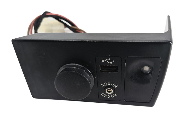 2014 BMW 750LI (F01) CENTER CONSOLE USB AUX IN 12V POWER SOCKET OUTLET PANEL