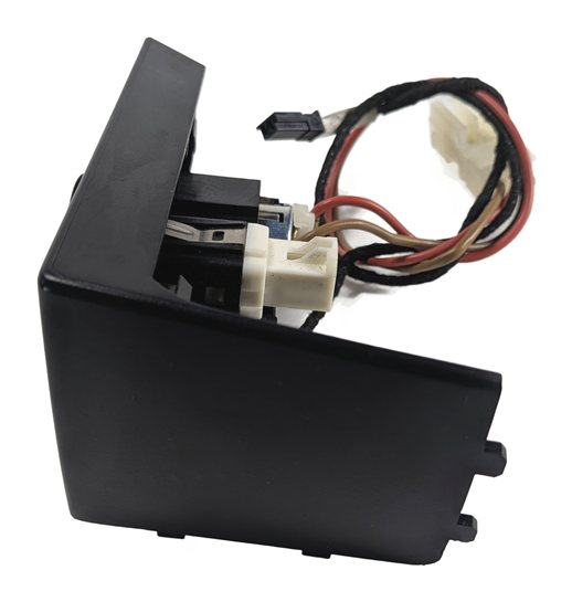 Thumbnail 4: 2014 BMW 750LI (F01) CENTER CONSOLE USB AUX IN 12V POWER SOCKET OUTLET PANEL
