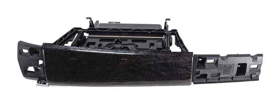 Thumbnail 2: 2014 BMW 750LI (F01) FRONT RIGHT DASHBOARD UPPER STORAGE TRAY WOOD (Ash)