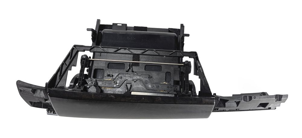 Thumbnail 4: 2014 BMW 750LI (F01) FRONT RIGHT DASHBOARD UPPER STORAGE TRAY WOOD (Ash)