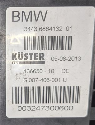 Thumbnail 10: 2014 BMW 750LI (F01) ELECTRONIC EMERGENCY PARK PARKING BRAKE ACTUATOR MOTOR