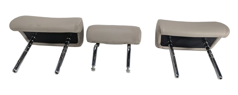 Thumbnail 2: 2013-2015 BMW 740i 750i 750Li (F01 F02) REAR SEAT HEADREST SET/3 (Oyster)