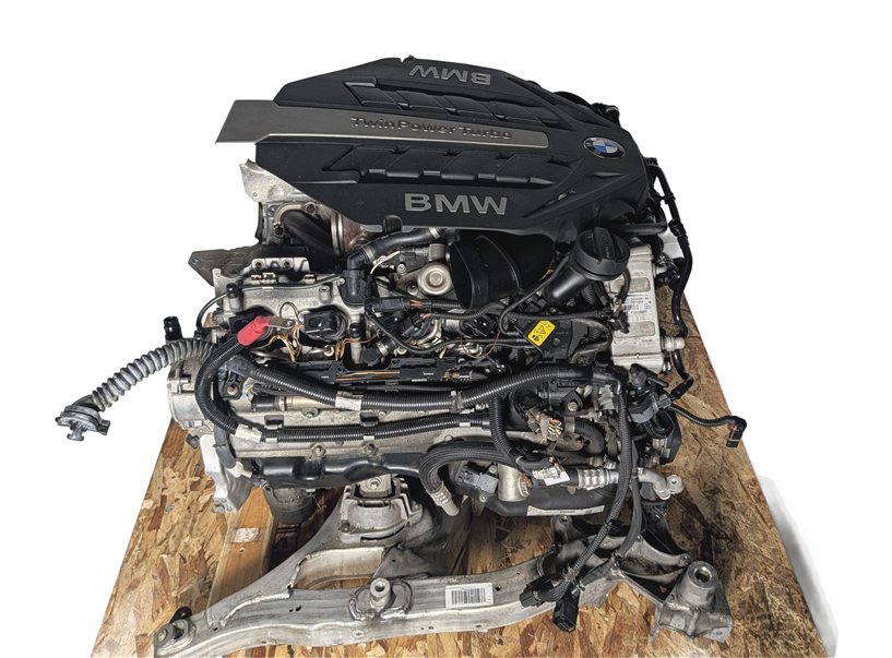 Thumbnail 10: 13-16 BMW 5 6 7 SERIES F01 F06 F10 4.4L TURBO N63 RWD ENGINE ASSEMBLY (77k)
