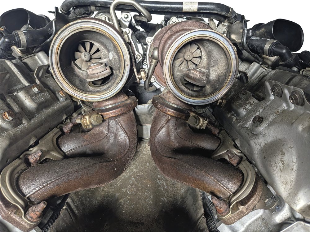 Thumbnail 15: 13-16 BMW 5 6 7 SERIES F01 F06 F10 4.4L TURBO N63 RWD ENGINE ASSEMBLY (77k)