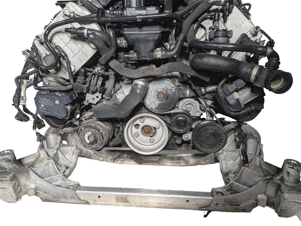 Thumbnail 3: 13-16 BMW 5 6 7 SERIES F01 F06 F10 4.4L TURBO N63 RWD ENGINE ASSEMBLY (77k)