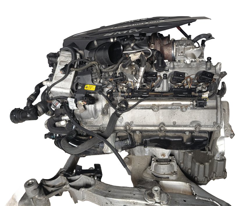 Thumbnail 5: 13-16 BMW 5 6 7 SERIES F01 F06 F10 4.4L TURBO N63 RWD ENGINE ASSEMBLY (77k)