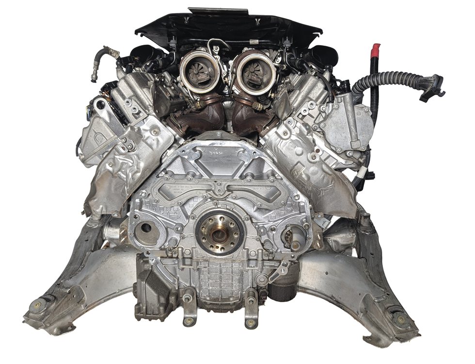 Thumbnail 9: 13-16 BMW 5 6 7 SERIES F01 F06 F10 4.4L TURBO N63 RWD ENGINE ASSEMBLY (77k)