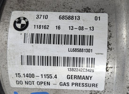 Thumbnail 13: 13-15 BMW 750i 760i ACTIVEHYBRID-7 B7 (F01 F02 F04) LEFT REAR EDC SHOCK STRUT