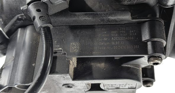 Thumbnail 9: 13-15 BMW 750i 760i ACTIVEHYBRID-7 B7 (F01 F02 F04) LEFT REAR EDC SHOCK STRUT