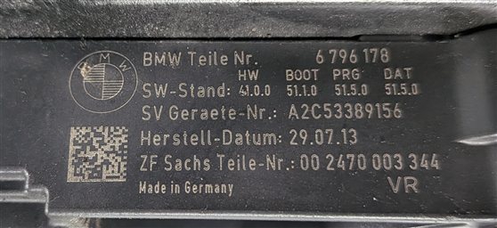 Thumbnail 12: 2013-2015 BMW 750i 760i B7 (F01 F02) RWD FRONT RIGHT PASSENGER EDC SHOCK STRUT