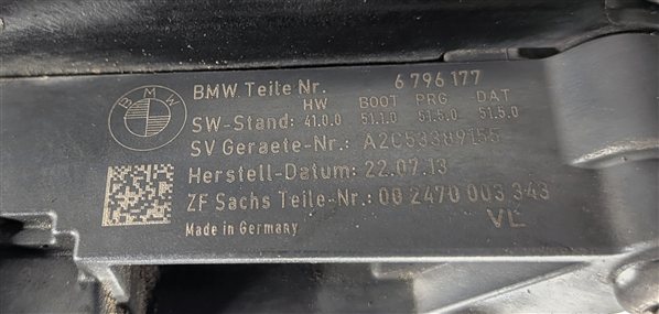 Thumbnail 11: 2013-2015 BMW 750i 760i B7 (F01 F02) RWD FRONT LEFT DRIVER EDC SHOCK STRUT