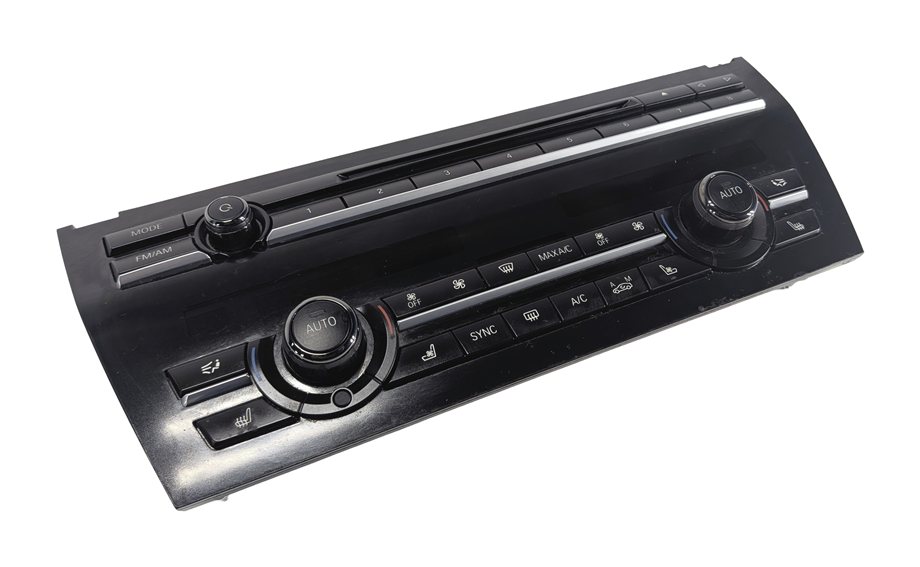 2011-2015 BMW 740i 750i 760i (F01) FRONT HEATER A/C TEMPERATURE CONTROL PANEL