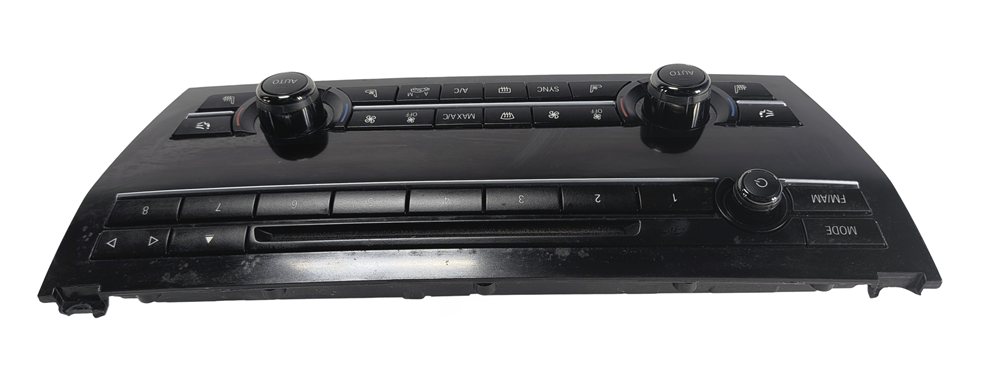 Thumbnail 6: 2011-2015 BMW 740i 750i 760i (F01) FRONT HEATER A/C TEMPERATURE CONTROL PANEL