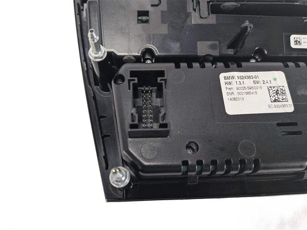 Thumbnail 8: 2011-2015 BMW 740i 750i 760i (F01) FRONT HEATER A/C TEMPERATURE CONTROL PANEL