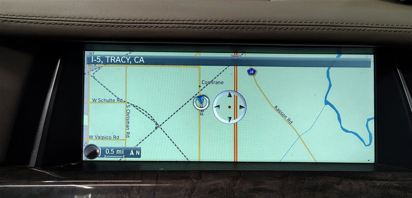 13-15 BMW 740i 750i 760i (F01 F02 F04) RADIO STEREO MEDIA GPS NAVIGATION SCREEN