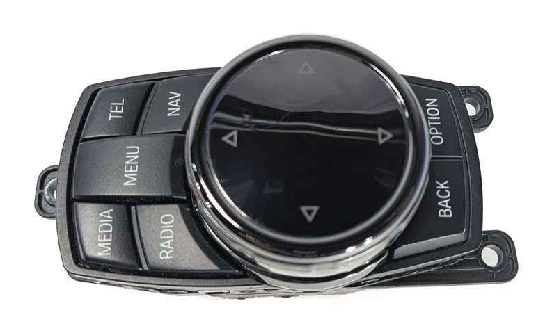 Thumbnail 2: 14-16 BMW 550i 750i F01 F10 CENTER CONSOLE iDRIVE MEDIA CONTROL KNOB (CERAMIC)