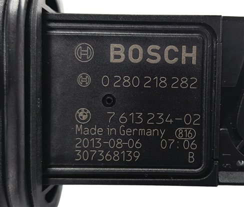 Thumbnail 9: 13-19 BMW 550i 550iGT 650i 750i X5 X5M X6 X6M - 4.4L ENGINE MASS AIR FLOW SENSOR