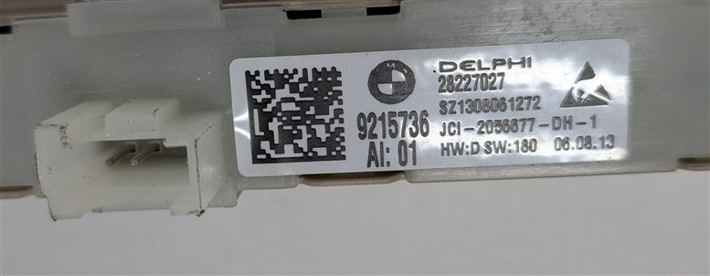 Thumbnail 8: 09-15 BMW 740i 750i 760i B7 (F01) LEFT DRIVER MEMORY SEAT POSITION SWITCH BUTTON