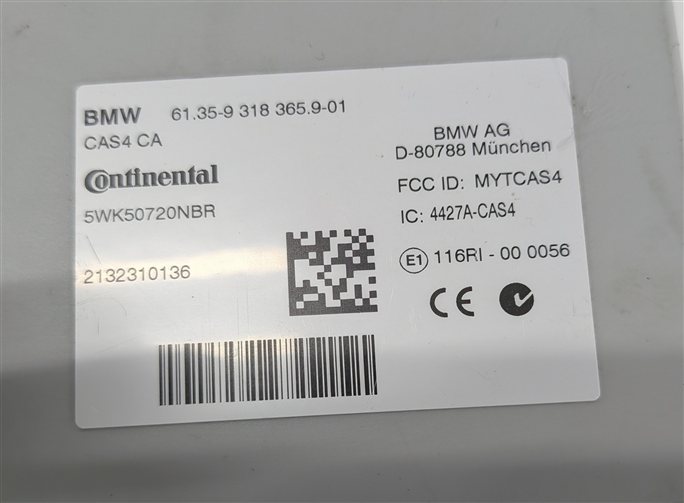 Thumbnail 10: 14-19 BMW 5 6 7 X5 X6 (F01 F10 F12 F15 F16) 4.4L N63 ENGINE DME MODULE KEY SET