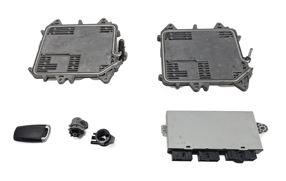 Thumbnail 13: 14-19 BMW 5 6 7 X5 X6 (F01 F10 F12 F15 F16) 4.4L N63 ENGINE DME MODULE KEY SET