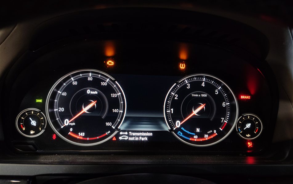 Thumbnail 2: 13-17 BMW 5 6 7 F01 F10 F12 DIGITAL SPEEDOMETER INSTRUMENT GAUGE CLUSTER (77k)
