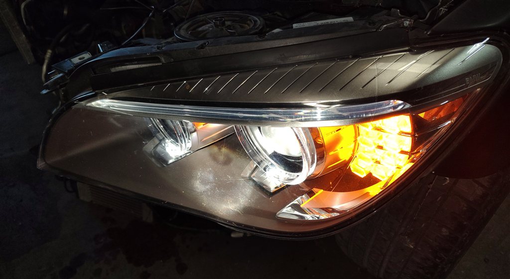 Thumbnail 2: 13-15 BMW 7 SERIES F01 F04 FRONT LEFT DRIVER ADAPTIVE XENON HEADLIGHT LAMP