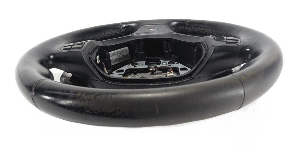Thumbnail 6: 2012-2015 BMW 740Li 750i 750Li F01 F02 M SPORT STEERING WHEEL w/PADDLES (Black)
