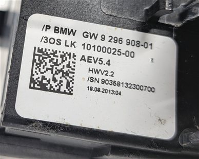 Thumbnail 10: 11-17 BMW 535iGT 550iGT 740i 750i 760i (F01 F02 F04 F07) GEAR SHIFTER (CERAMIC)