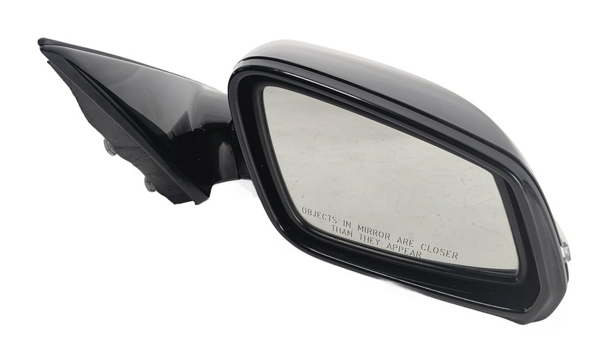 13-15 BMW 7 SERIES (F01 F02 F04) RIGHT HEATED MEMORY P-FOLD DOOR MIRROR (Gray)