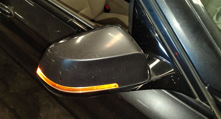 Thumbnail 2: 13-15 BMW 7 SERIES (F01 F02 F04) RIGHT HEATED MEMORY P-FOLD DOOR MIRROR (Gray)