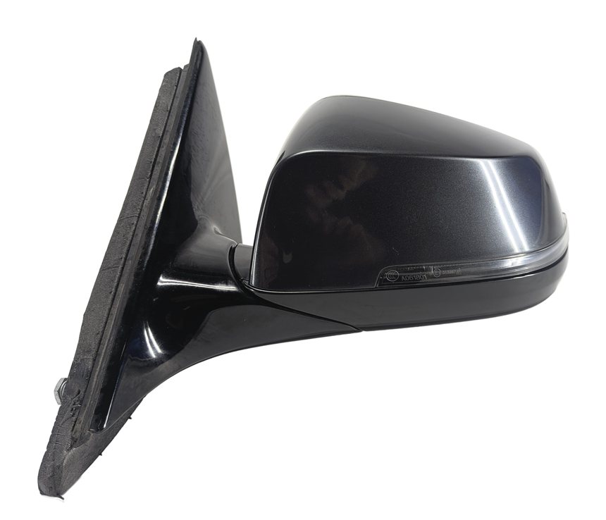 Thumbnail 9: 13-15 BMW 7 SERIES (F01 F02 F04) LEFT HEATED MEMORY P-FOLD DOOR MIRROR (Gray)