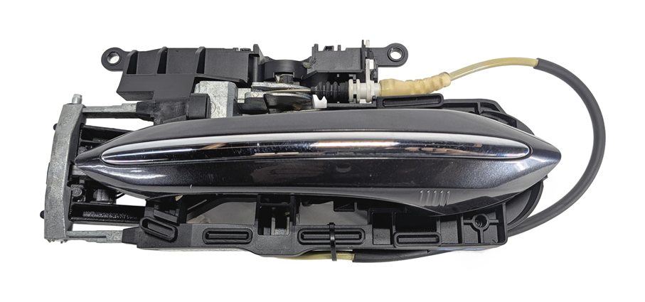 Thumbnail 2: 2009-2018 BMW 5 7 SERIES (F01 F02 F10) REAR RIGHT COMFORT DOOR HANDLE (Gray)